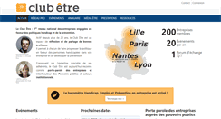 Desktop Screenshot of clubetre.com
