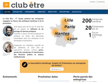 Tablet Screenshot of clubetre.com